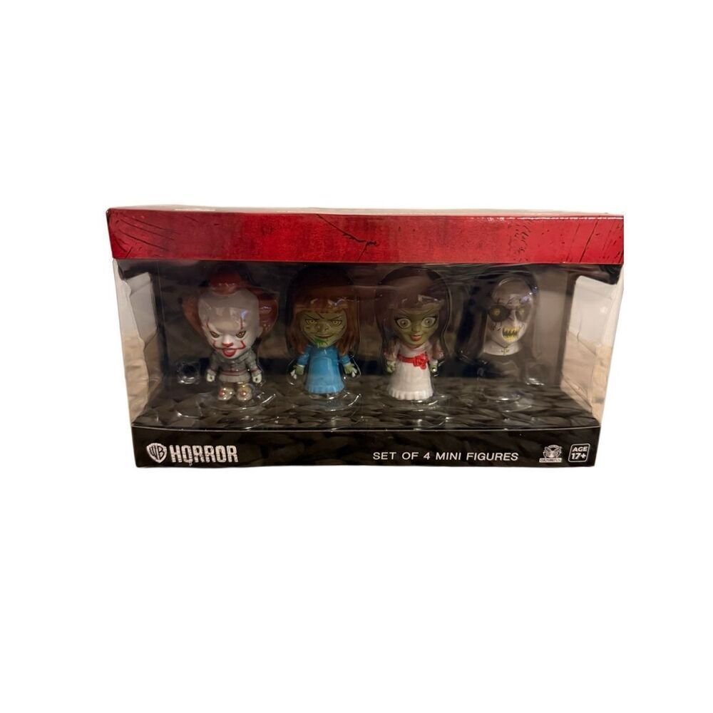 Brand New Culture Fly WB Horror Vinyl Figures: IT, The Exorcist, Annabelle, The